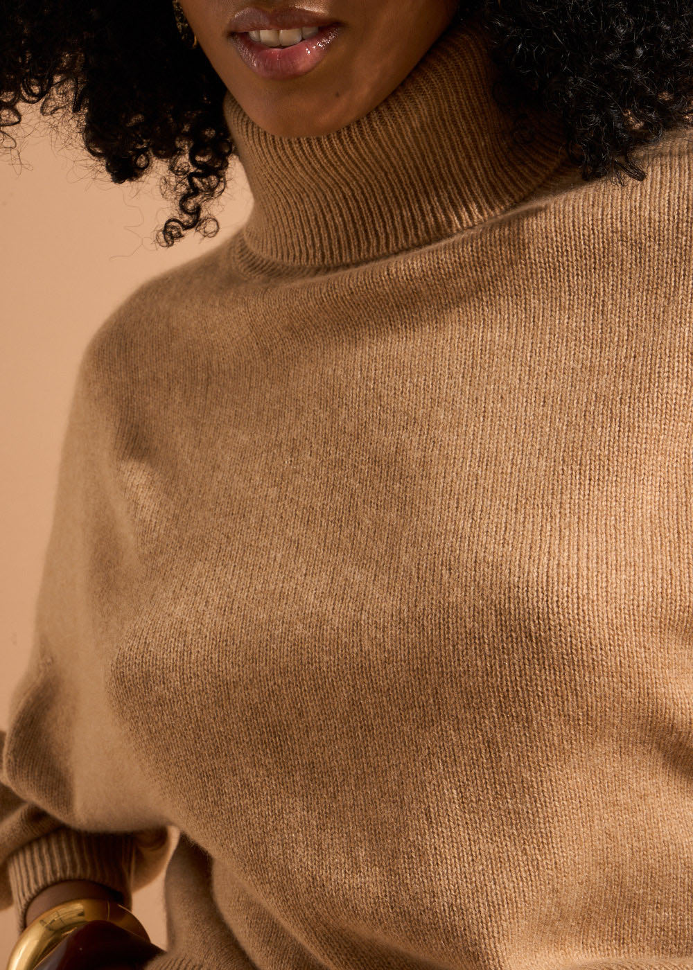 MONPRANO Cashmere turtleneck sweater - 2 - Sud Express - Sud Express