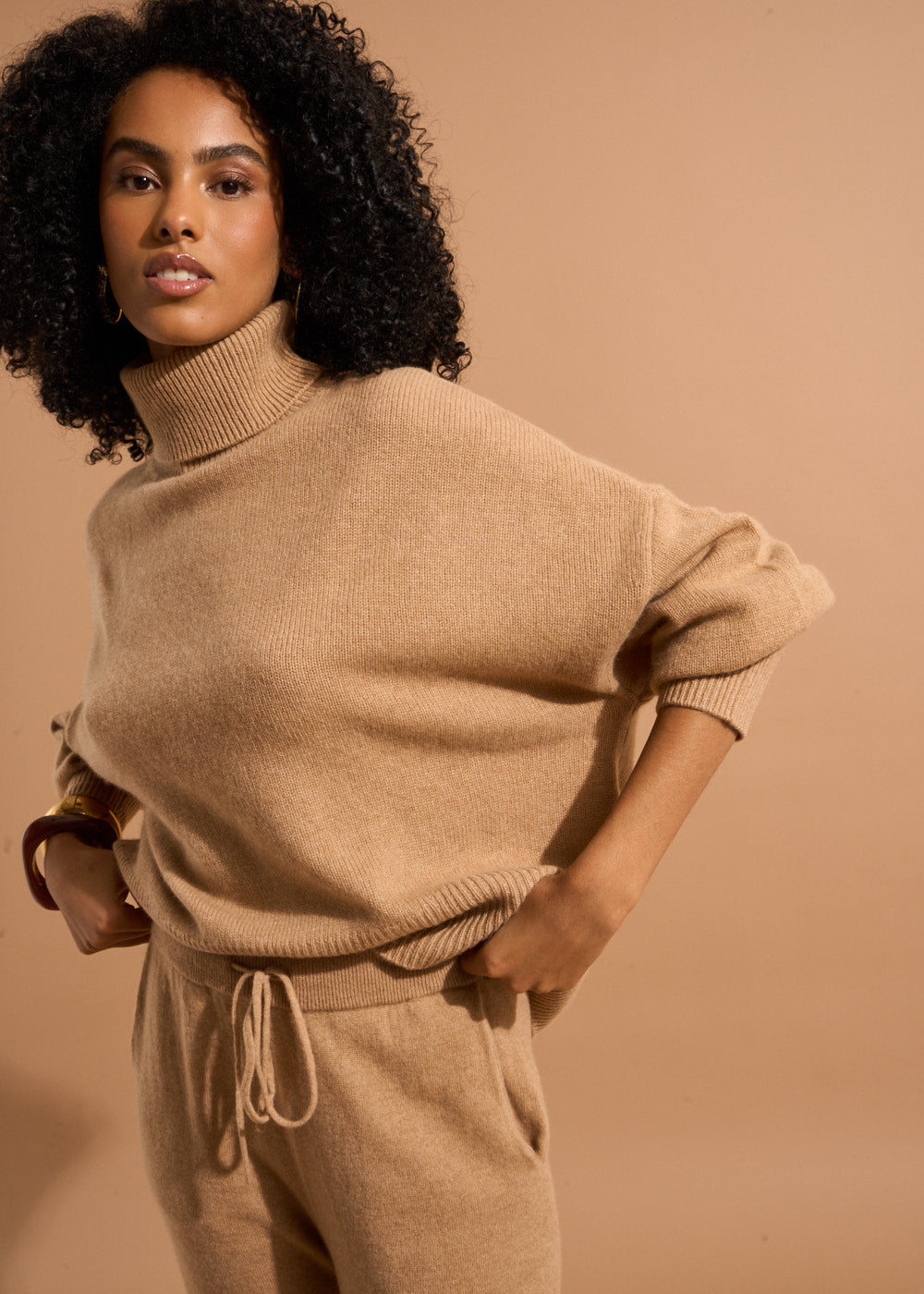 MONPRANO Cashmere turtleneck sweater - 4 - Sud Express - Sud Express