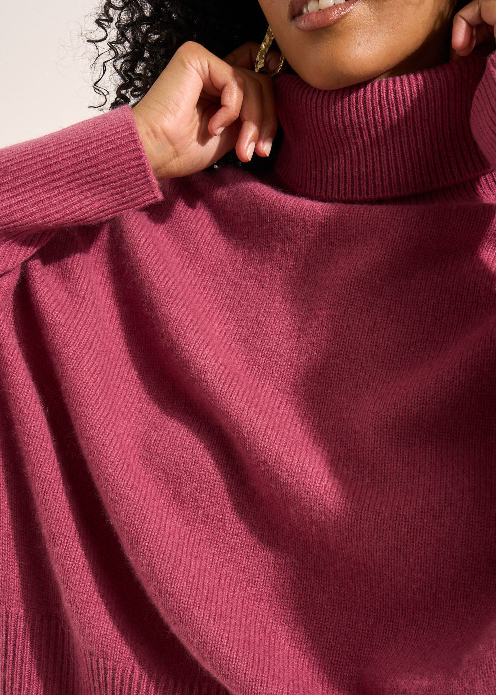 MONPRANO Cashmere turtleneck sweater - 2 - Sud Express - Sud Express