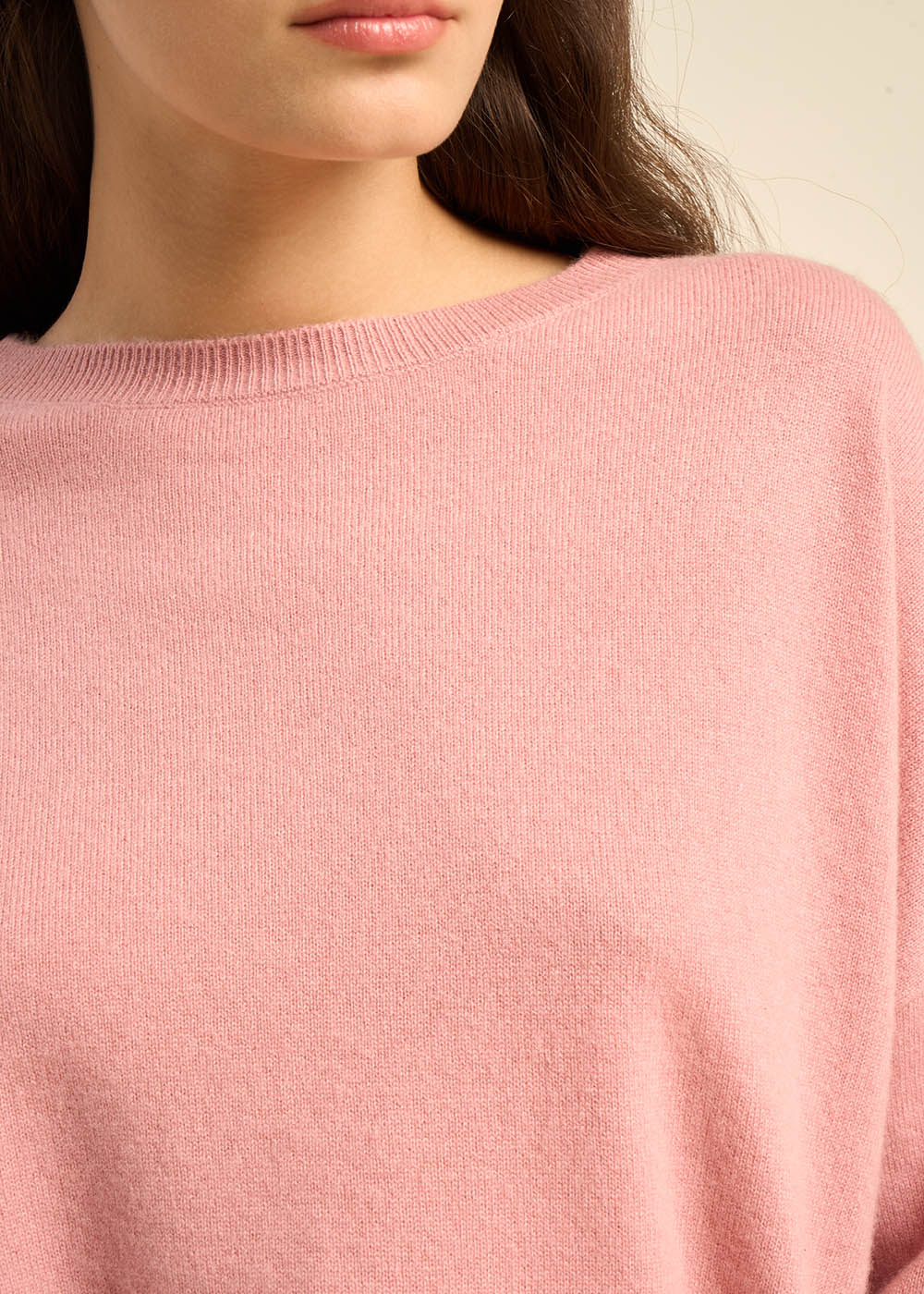 100% cashmere boat-neck jumper - Sud Express - 2 - Sud Express