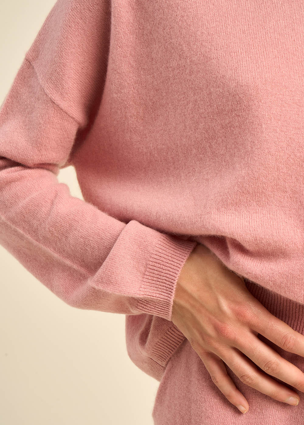 100% cashmere boat-neck jumper - Sud Express - 4 - Sud Express