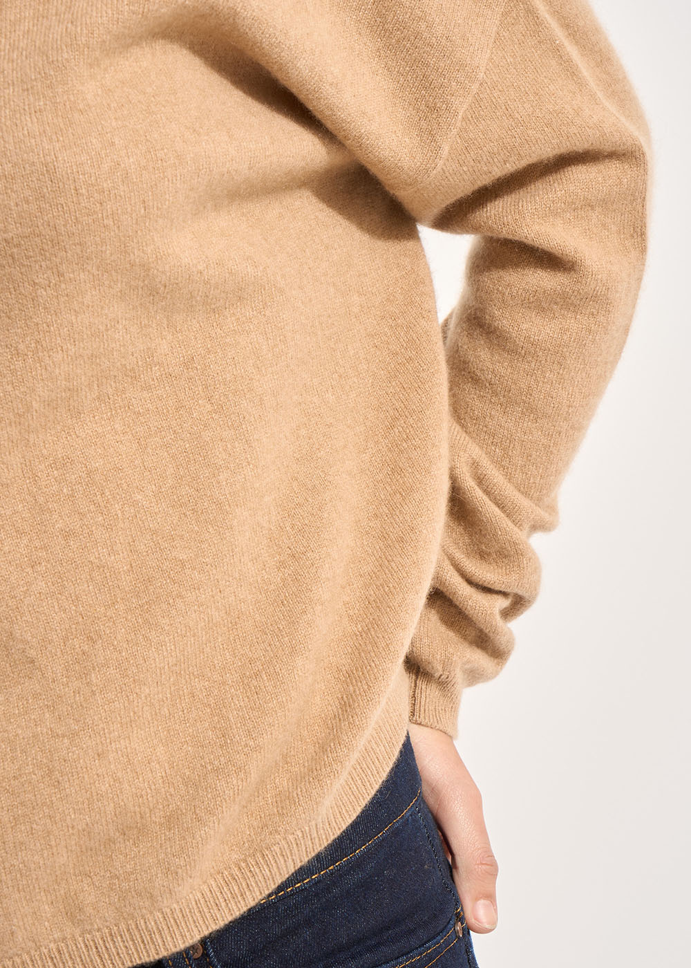 100% cashmere boat-neck jumper - Sud Express - 4 - Sud Express