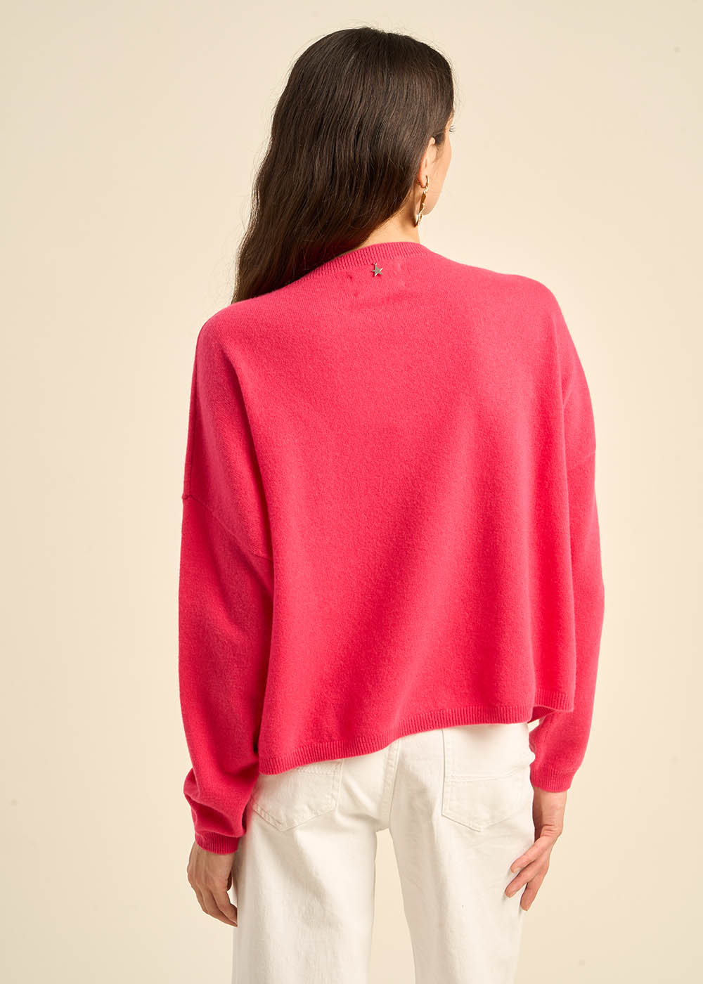 MONA 100% cashmere boat-neck jumper - 3 - Sud Express - Sud Express