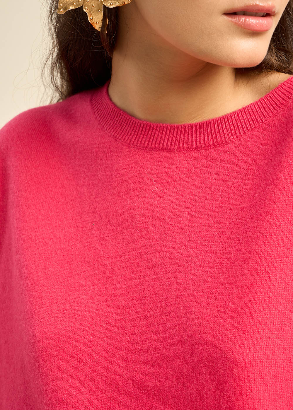 MONA 100% cashmere boat-neck jumper - 4 - Sud Express - Sud Express