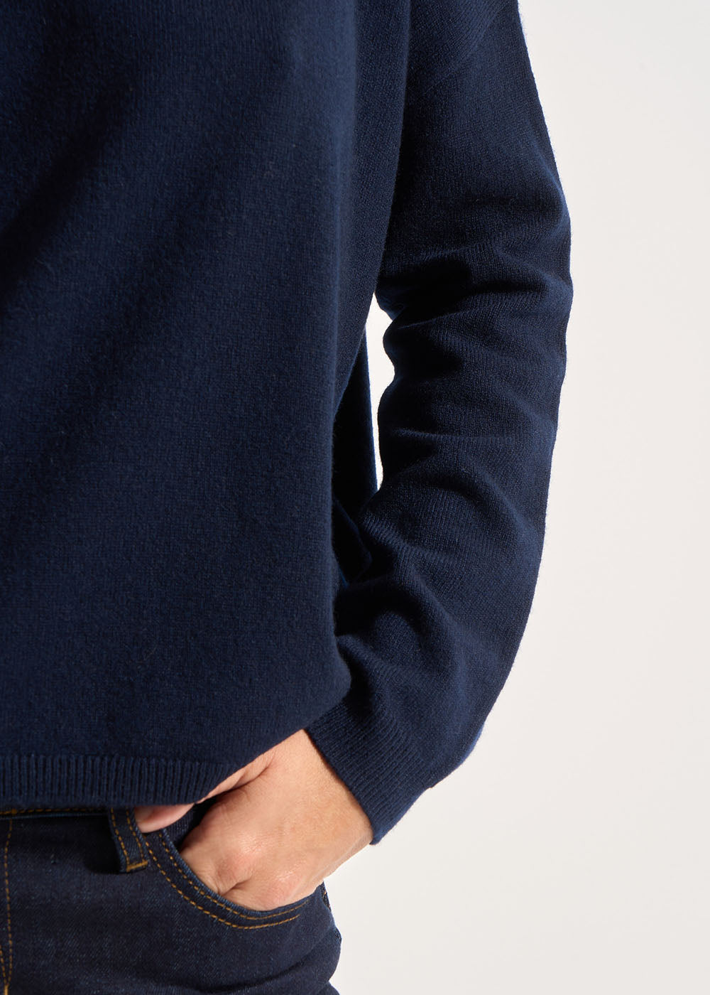 MONA 100% cashmere boat-neck jumper - 4 - Sud Express - Sud Express