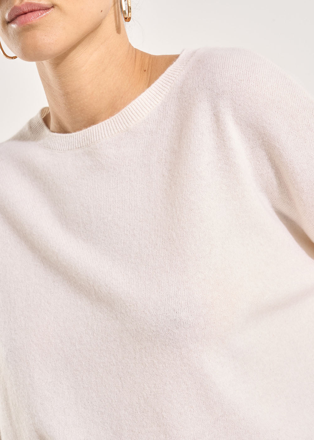 MONA 100% cashmere boat-neck jumper - 2 - Sud Express - Sud Express