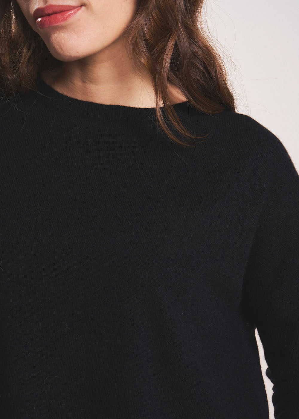 MONA 100% cashmere boat-neck jumper - 2 - Sud Express - Sud Express