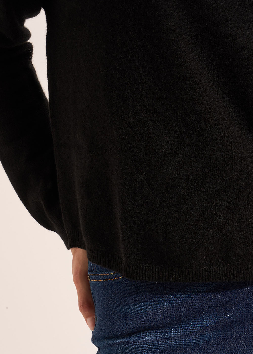 MONA 100% cashmere boat-neck jumper - 4 - Sud Express - Sud Express