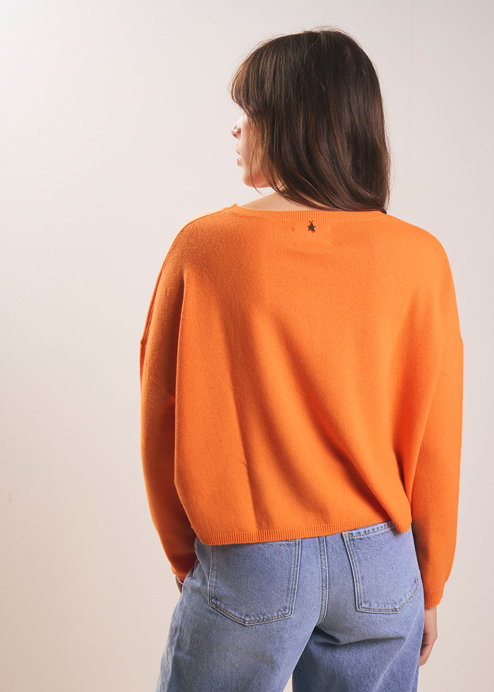 MONA 100% cashmere boat-neck jumper - 3 - Sud Express - Sud Express