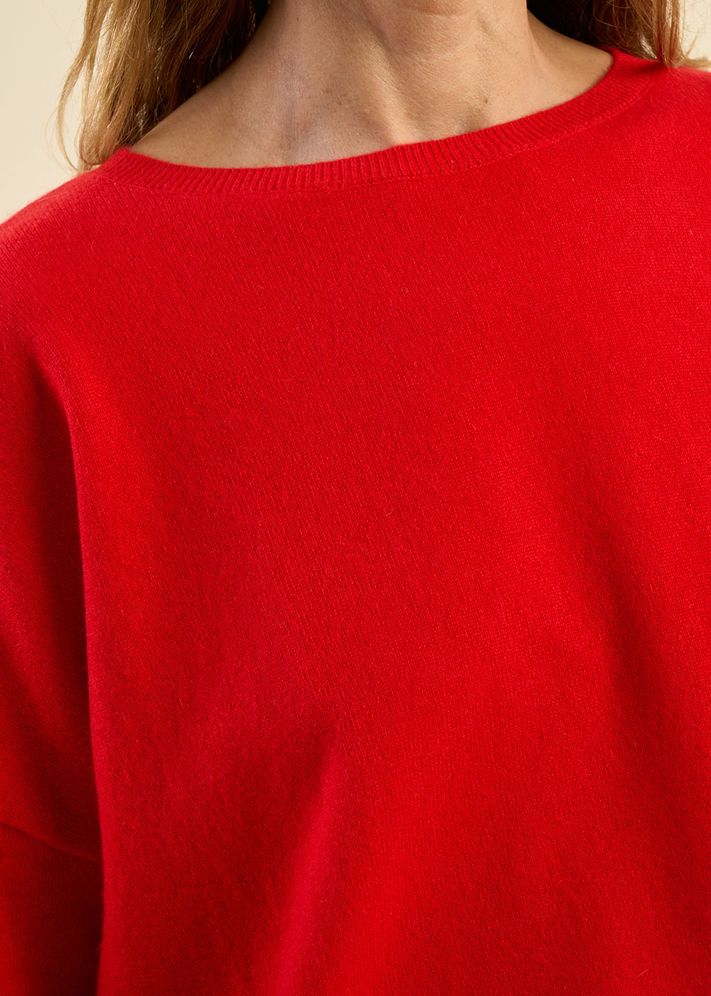 MONA 100% cashmere boat-neck jumper - 2 - Sud Express - Sud Express