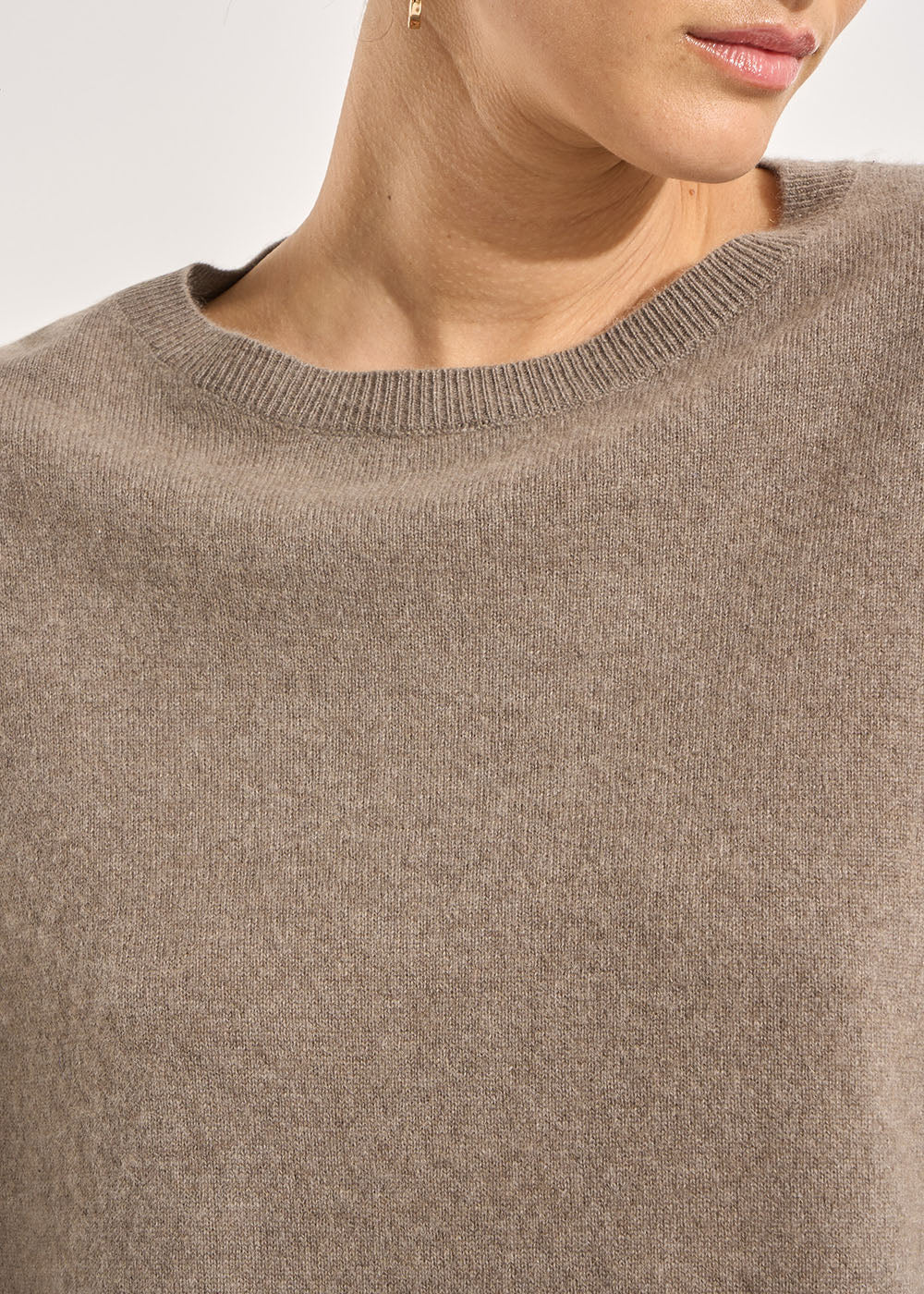 MONA 100% cashmere boat-neck jumper - 2 - Sud Express - Sud Express