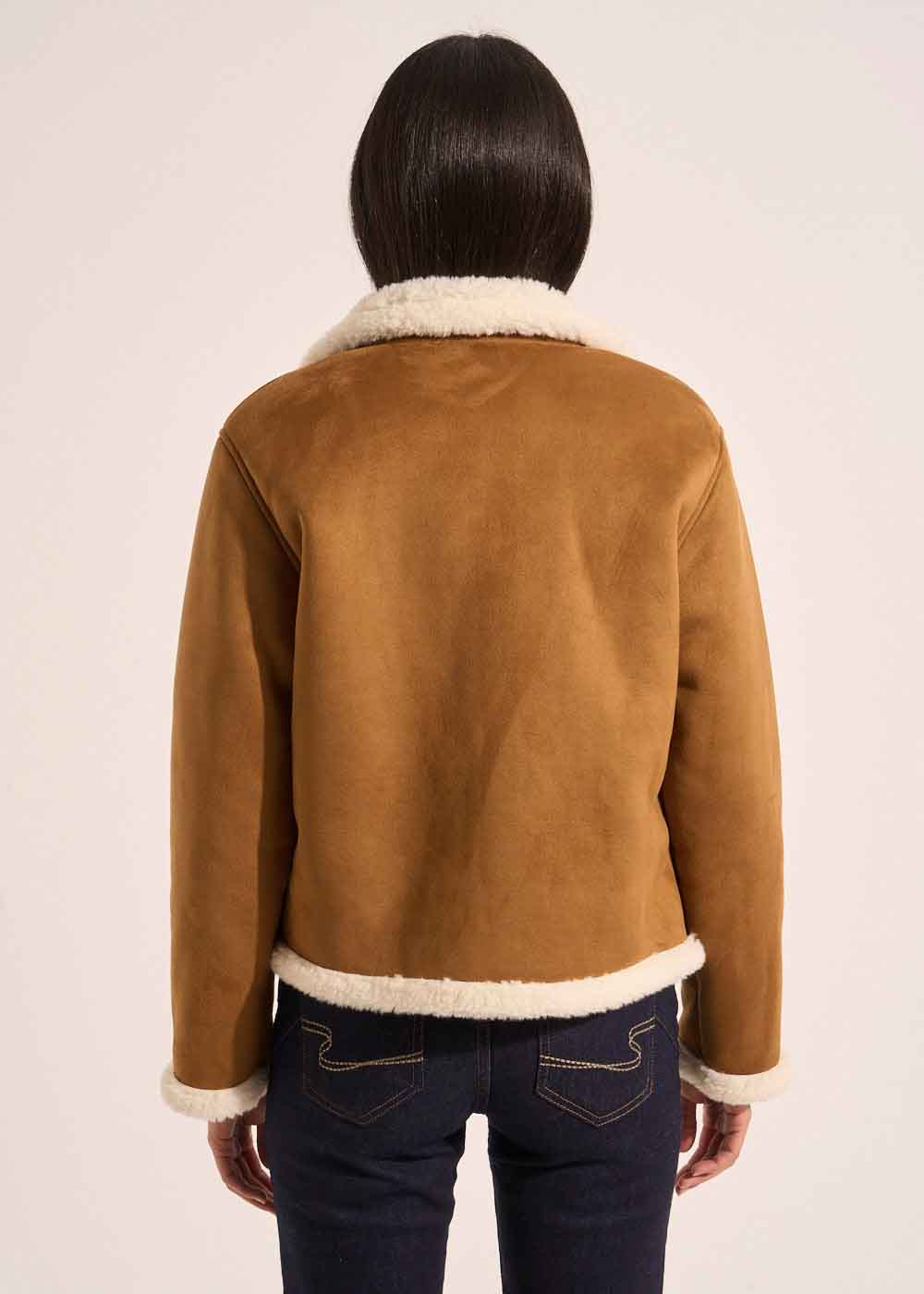 MARTINA Faux fur jacket - 3 - Sud Express - Sud Express