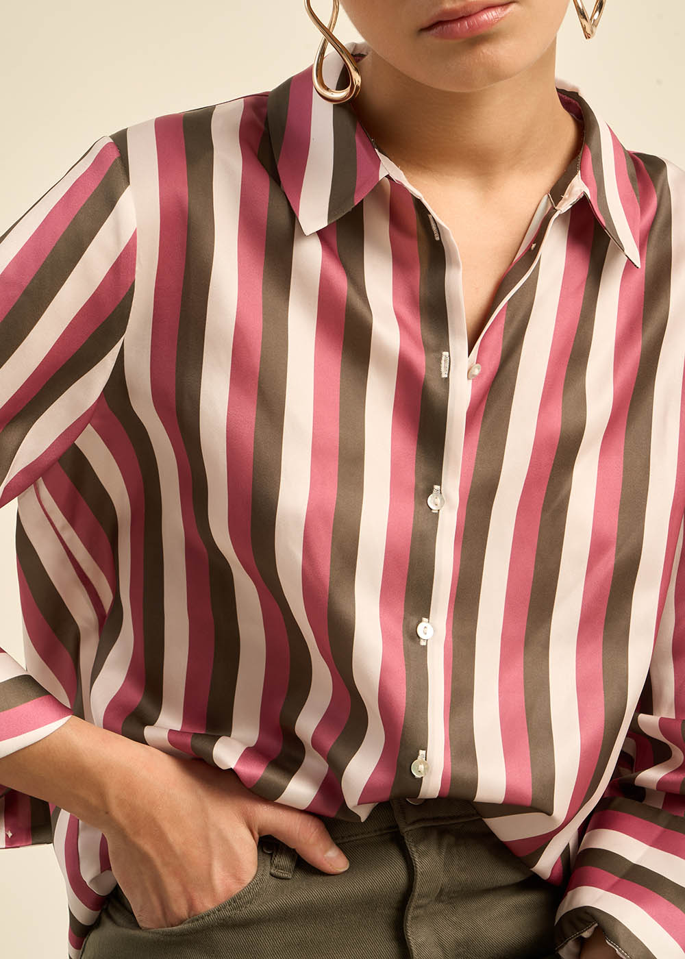 CAGOURA Striped shirt - 2 - Sud Express - Sud Express