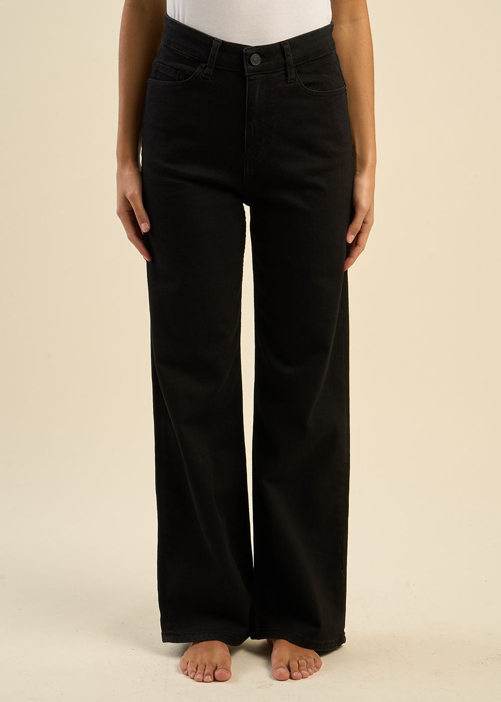 CARLA High-waisted wide-leg jeans - 3 - Sud Express - Sud Express