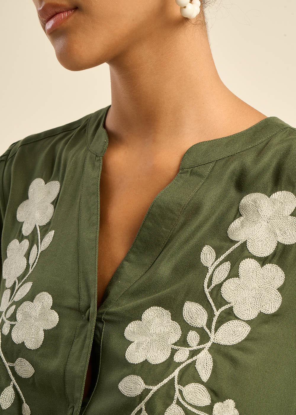 CABISMA Embroidered shirt - 2 - Sud Express - Sud Express