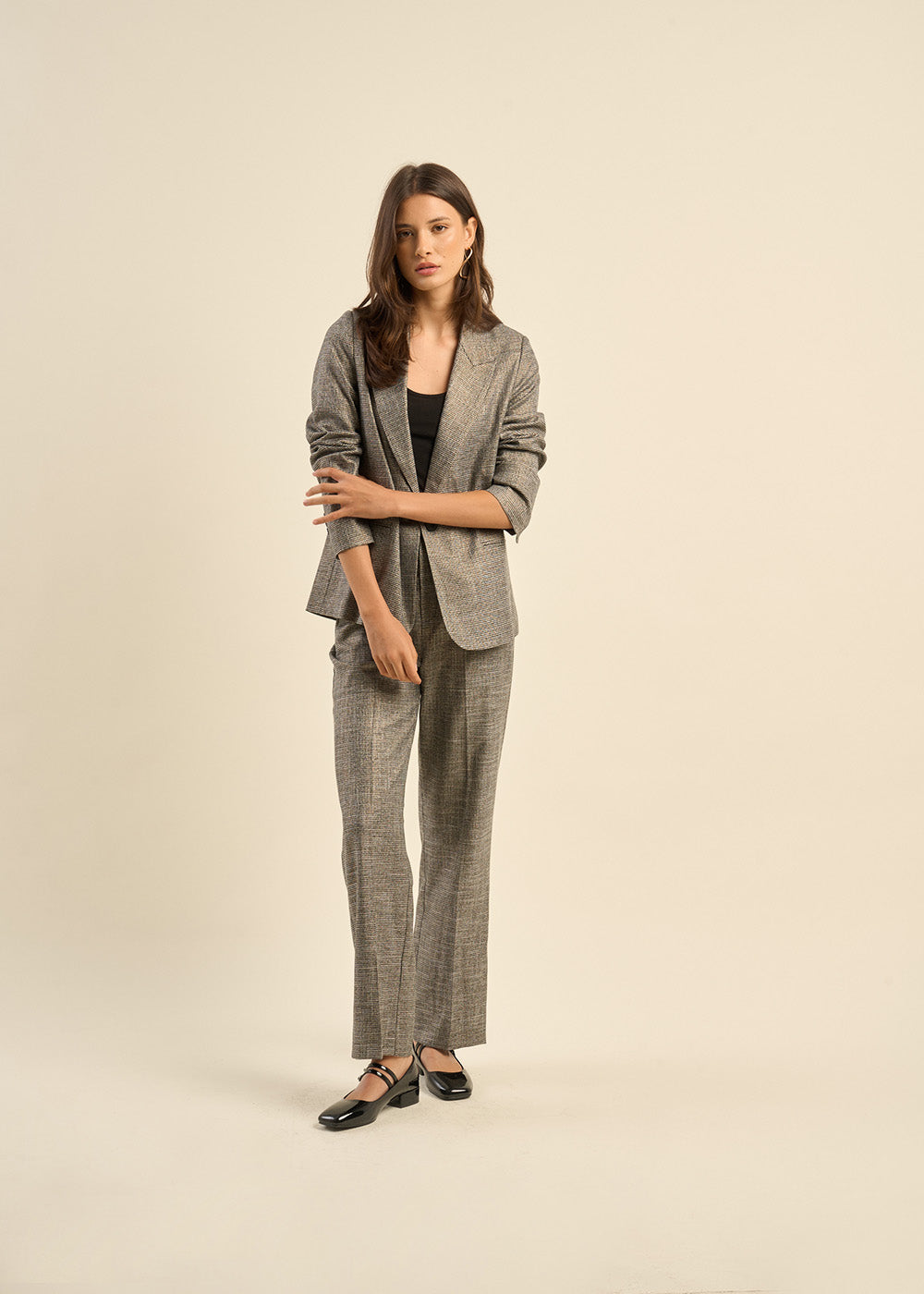 Houndstooth suit jacket - Sud Express - 5 - Sud Express