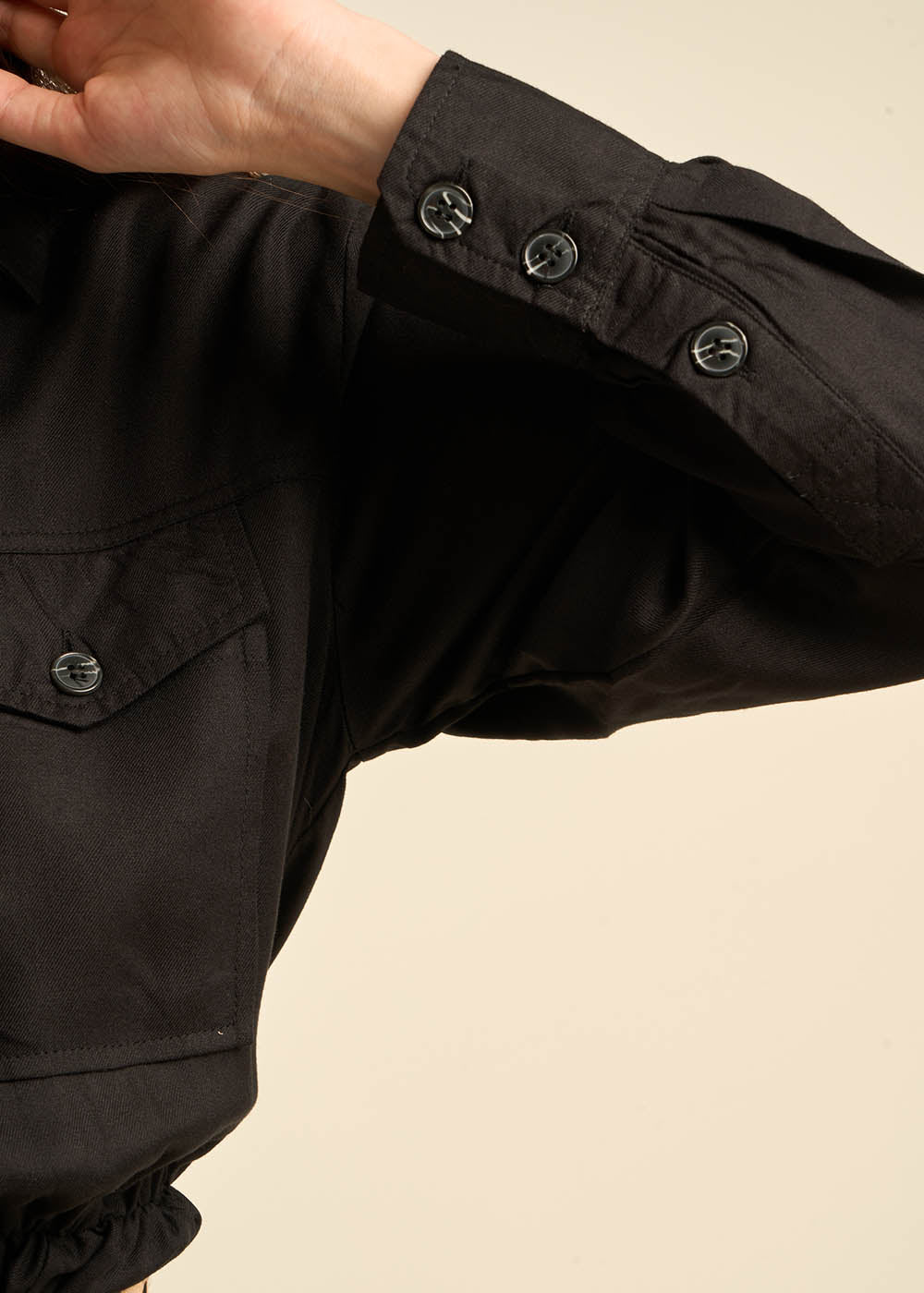 Long-sleeved shirt dress - Sud Express - 6 - Sud Express