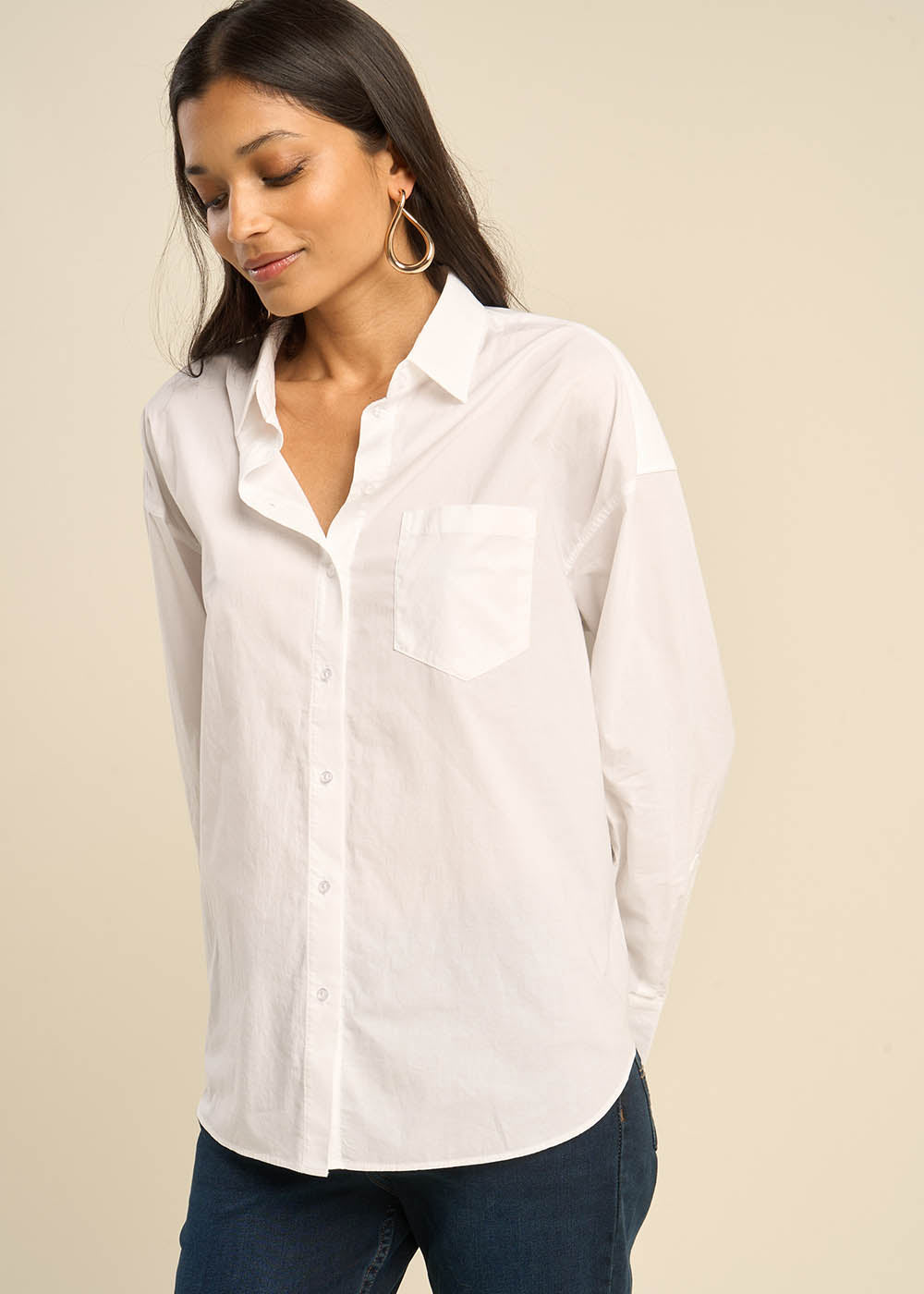 Loose cotton shirt - Sud Express - 5 - Sud Express