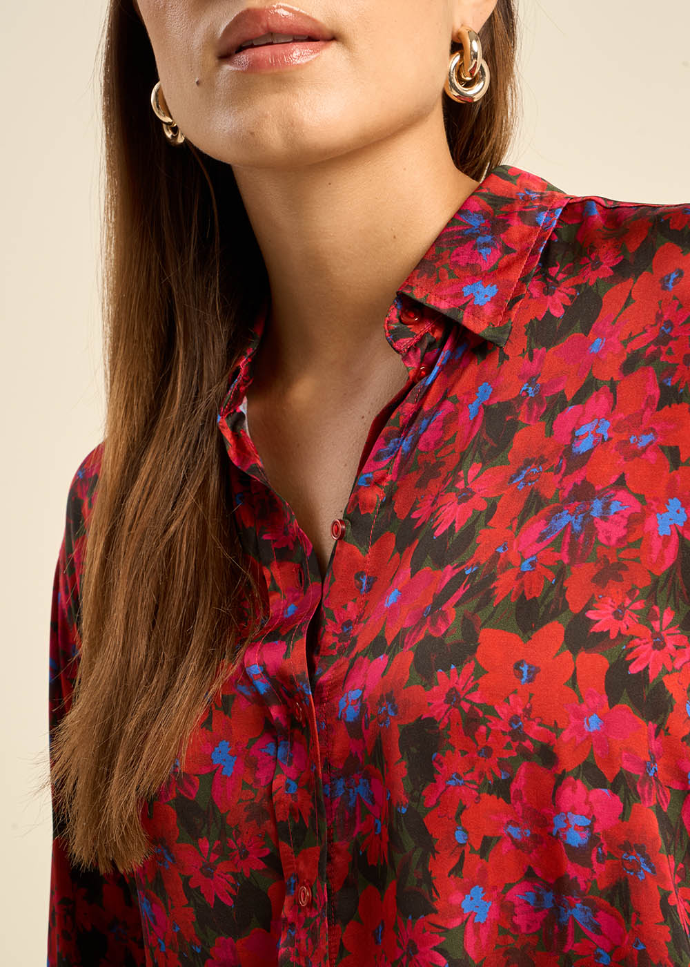 CAMILIANA Printed long-sleeved shirt - 2 - Sud Express - Sud Express