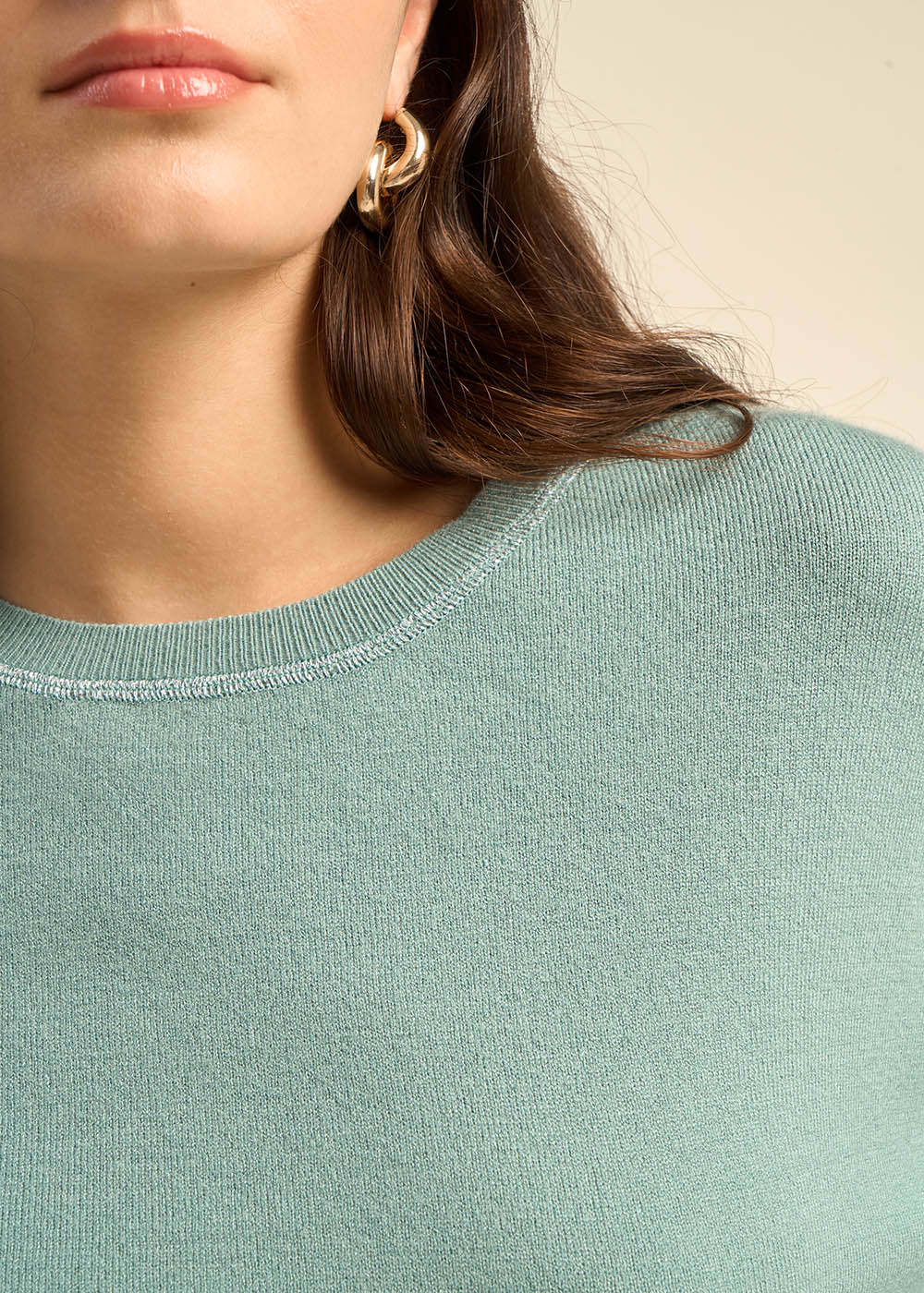MONANO Long-sleeved boat-neck sweater - 2 - Sud Express - Sud Express