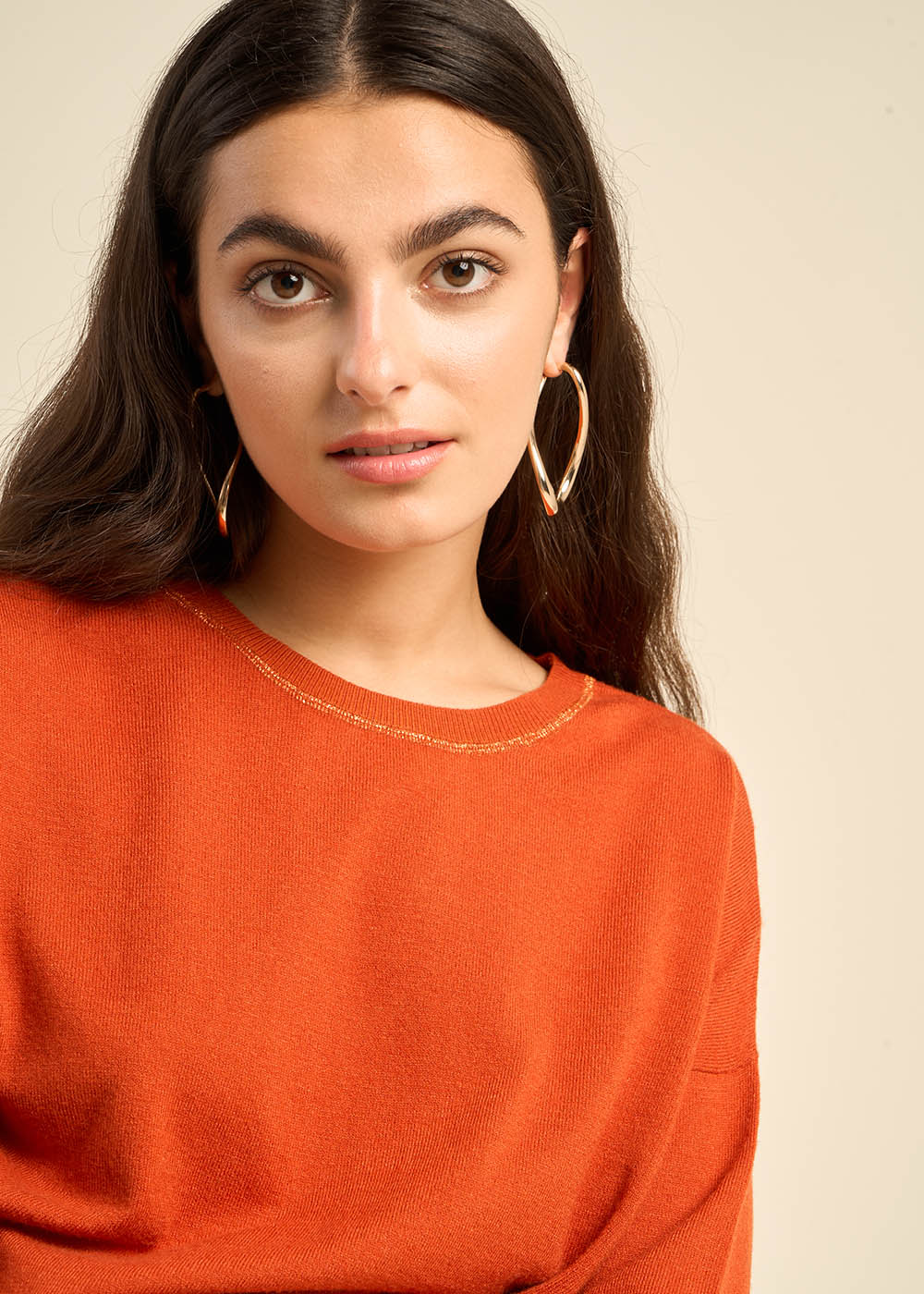 MONANO Long-sleeved boat-neck sweater - 2 - Sud Express - Sud Express