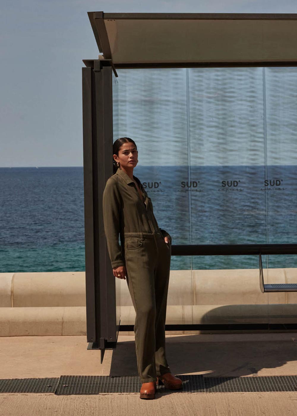 Long-sleeved trouser suit - Sud Express - 7 - Sud Express