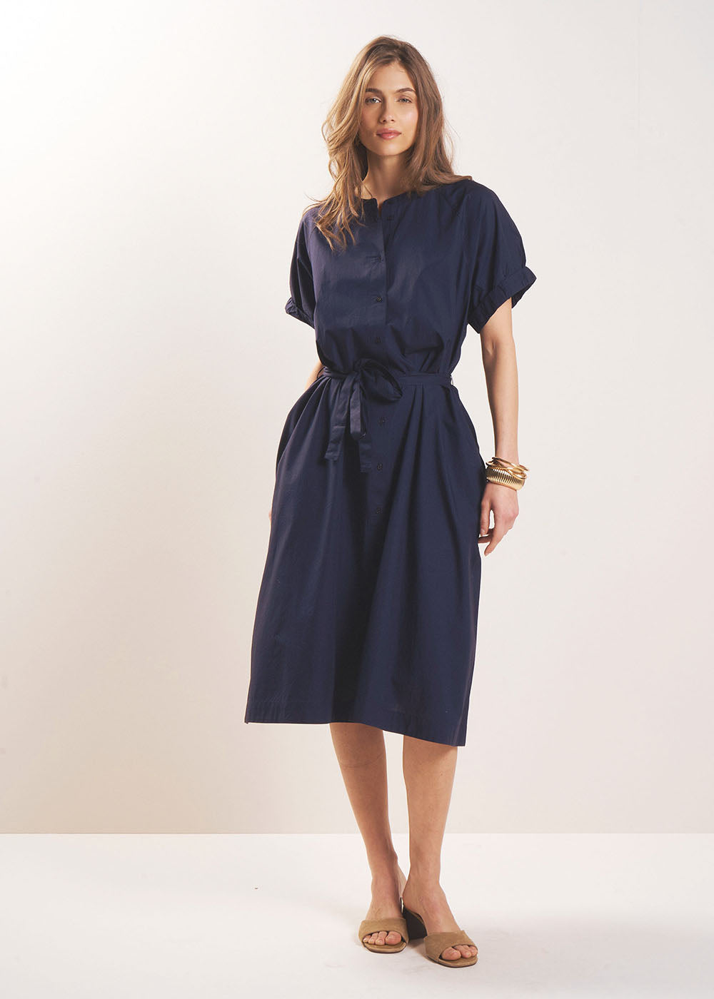 Structured midi dress - Sud Express - 6 - Sud Express