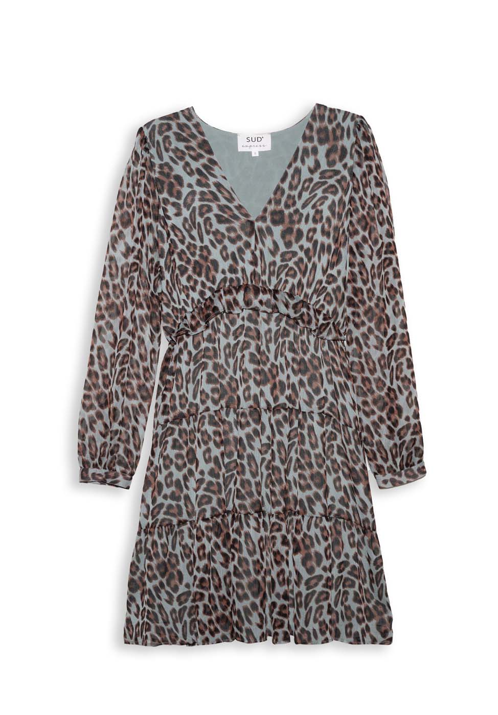 Short printed dress - Sud Express - 6 - Sud Express