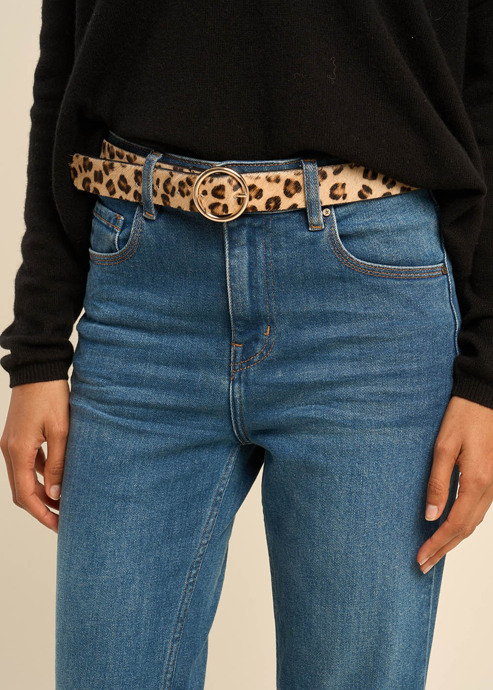 CLEOPARD Leopard-print belt - 1 - Sud Express - Sud Express