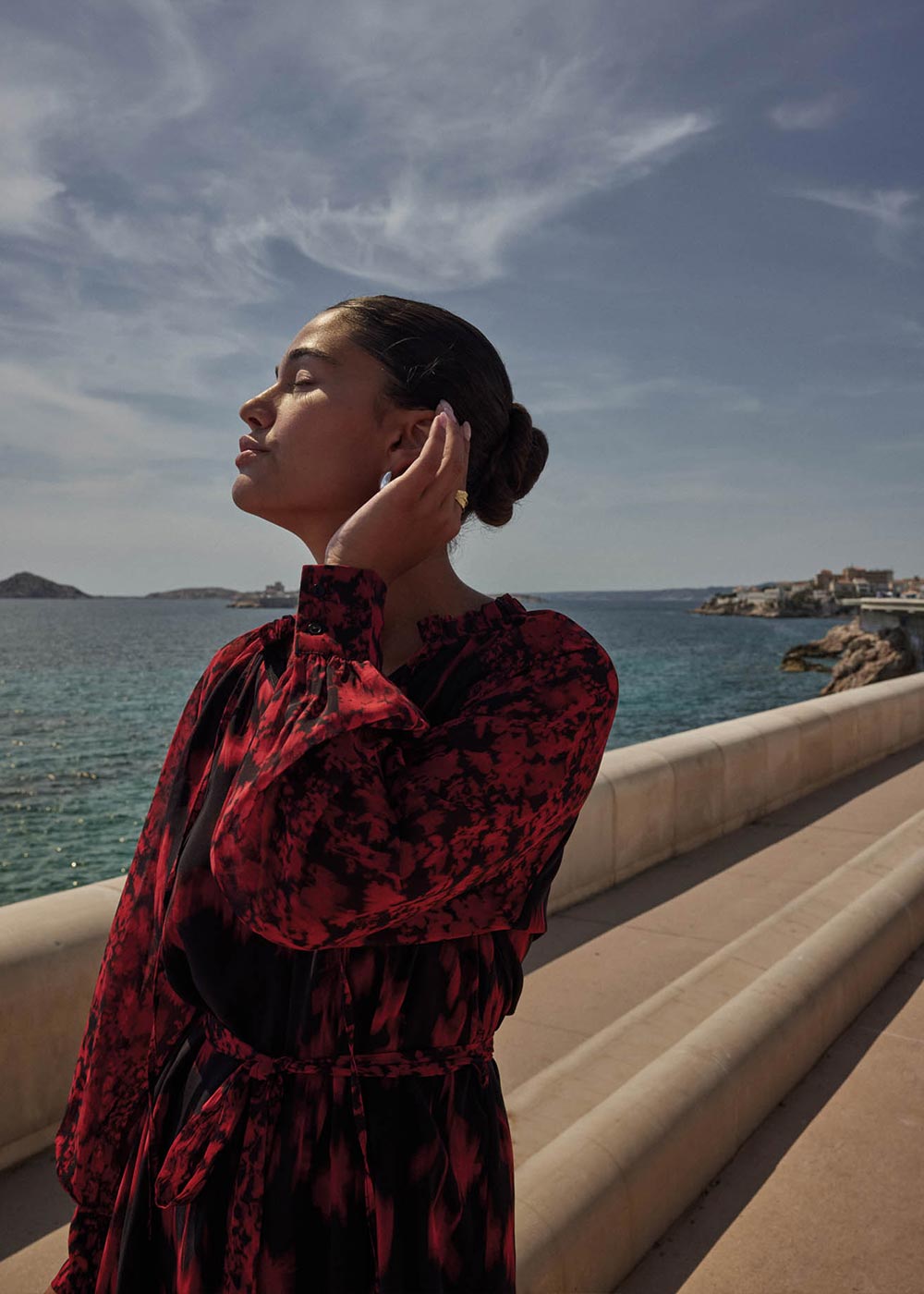 Short printed dress - Sud Express - 7 - Sud Express