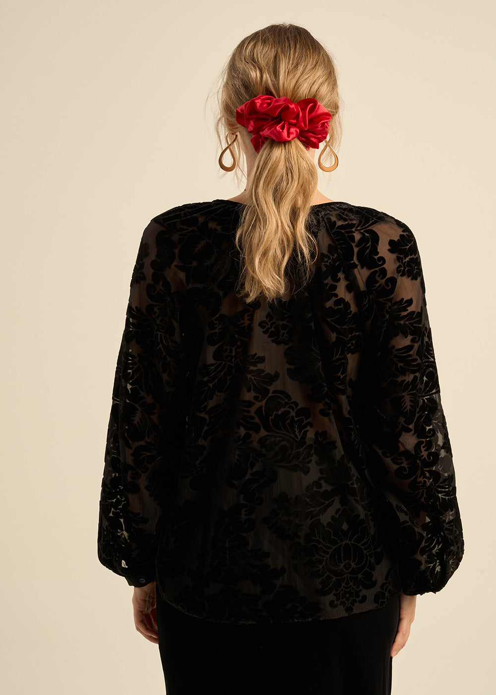 BATALA Velvet blouse - 3 - Sud Express - Sud Express