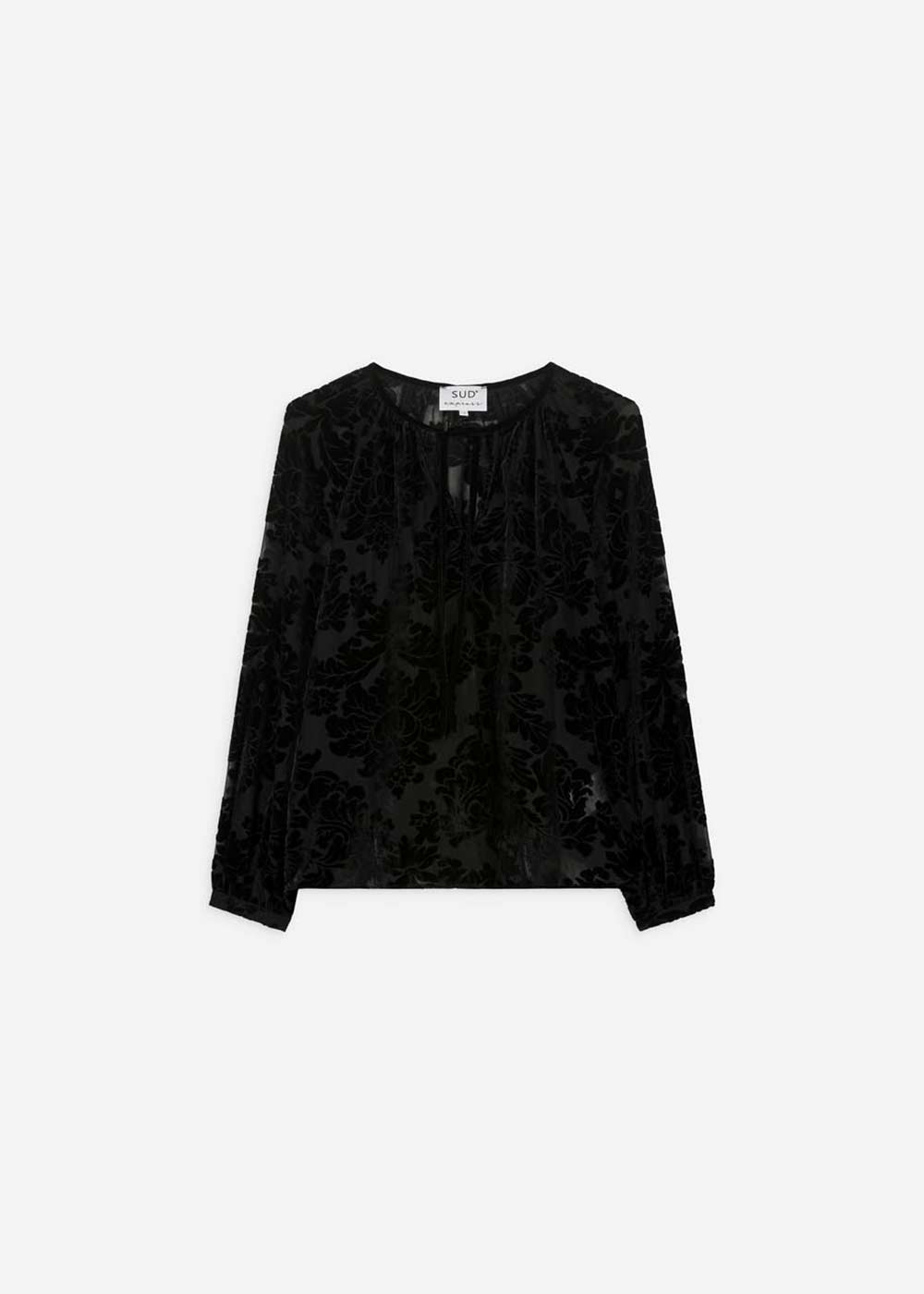 Velvet blouse - Sud Express - 6 - Sud Express