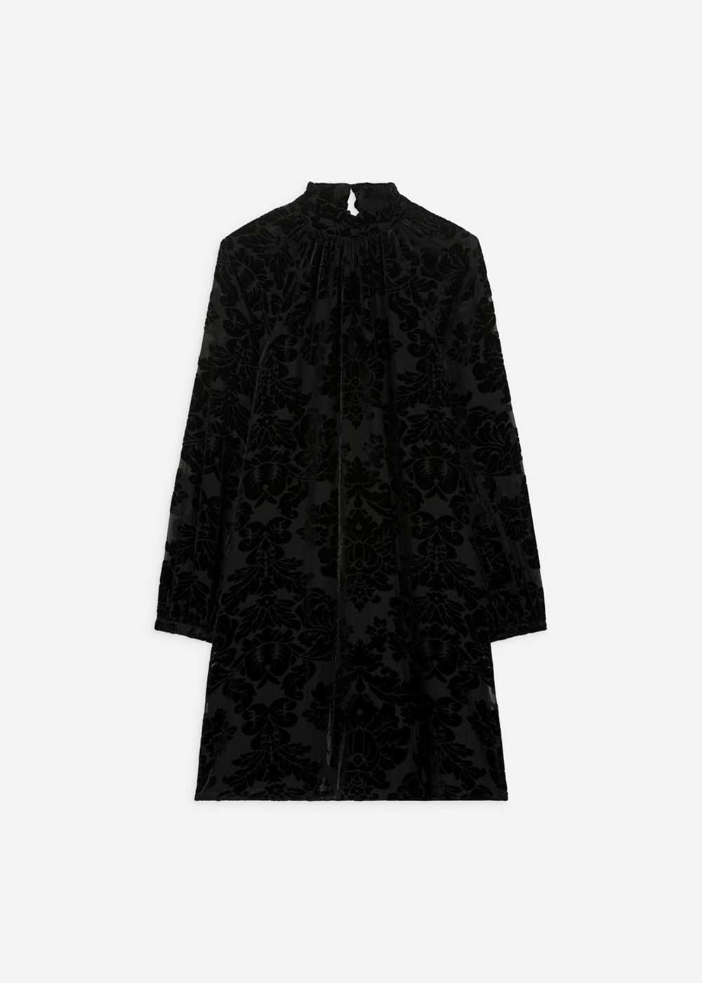 Short velvet dress - Sud Express - 7 - Sud Express