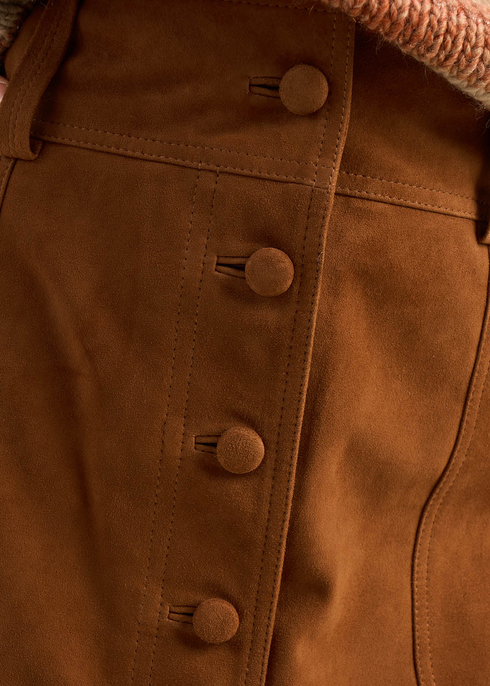 JASPERA Leather mini skirt - 2 - Sud Express - Sud Express