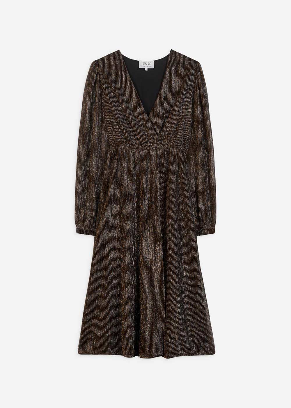 V-neck long dress - Sud Express - 7 - Sud Express