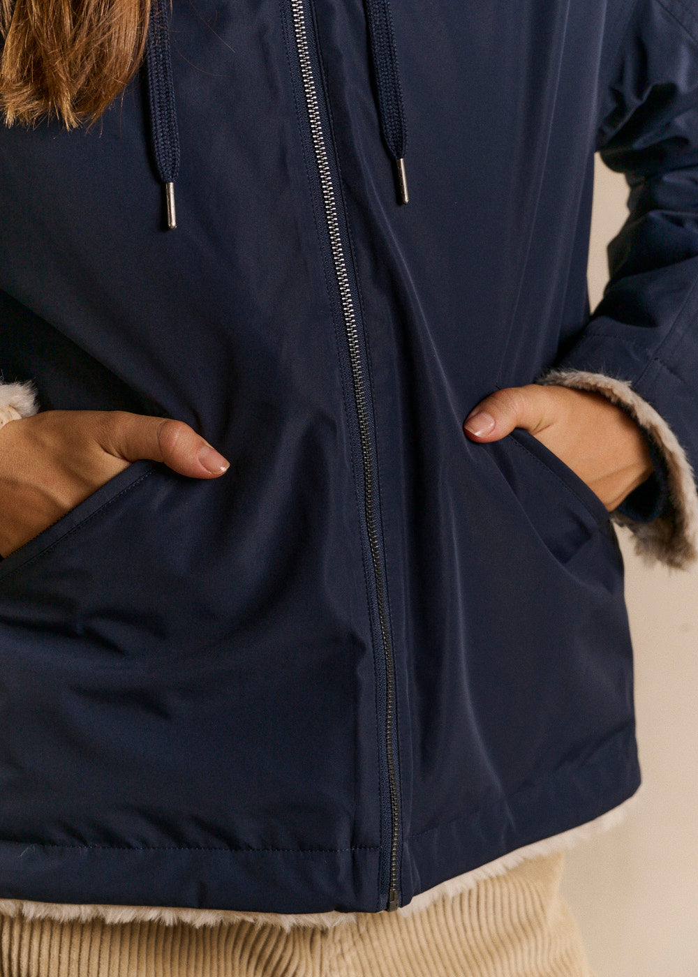Short reversible parka - Sud Express - 4 - Sud Express