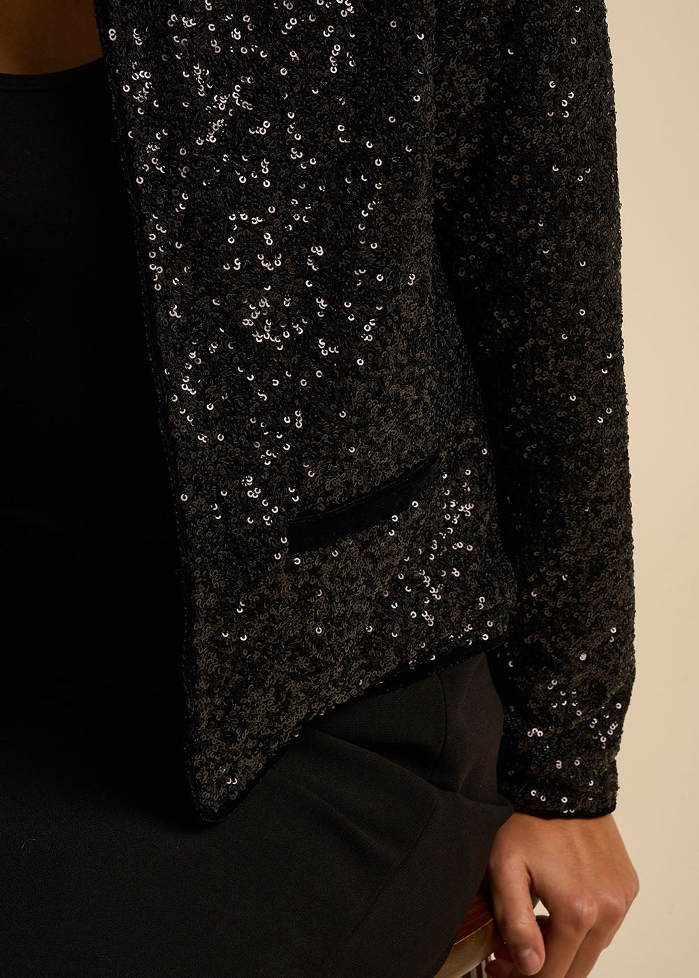 Short sequin jacket - Sud Express - 4 - Sud Express