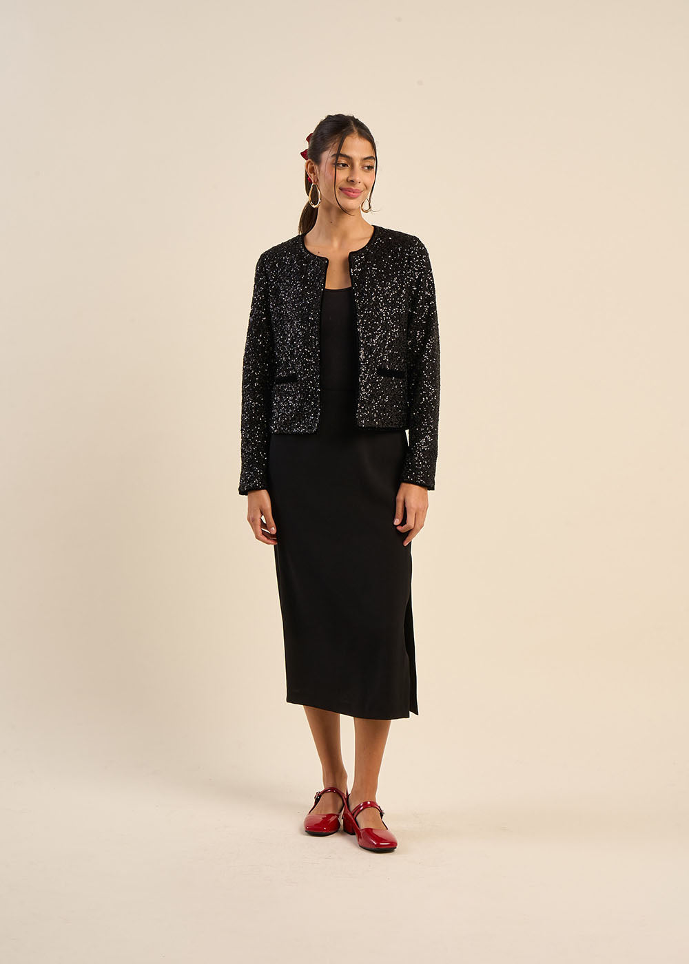 Short sequin jacket - Sud Express - 6 - Sud Express