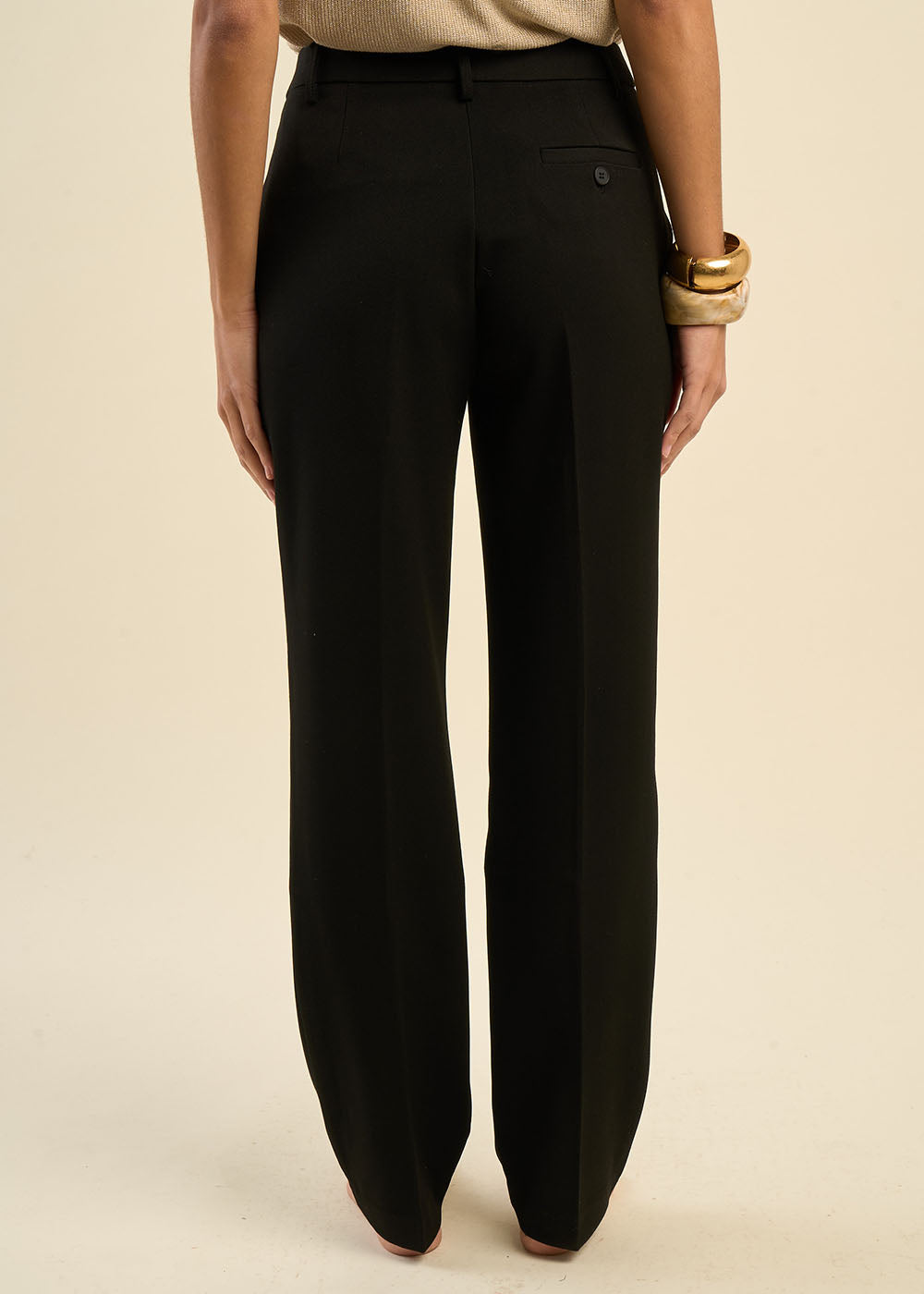 PEVA High-waisted suit pants - 4 - Sud Express - Sud Express