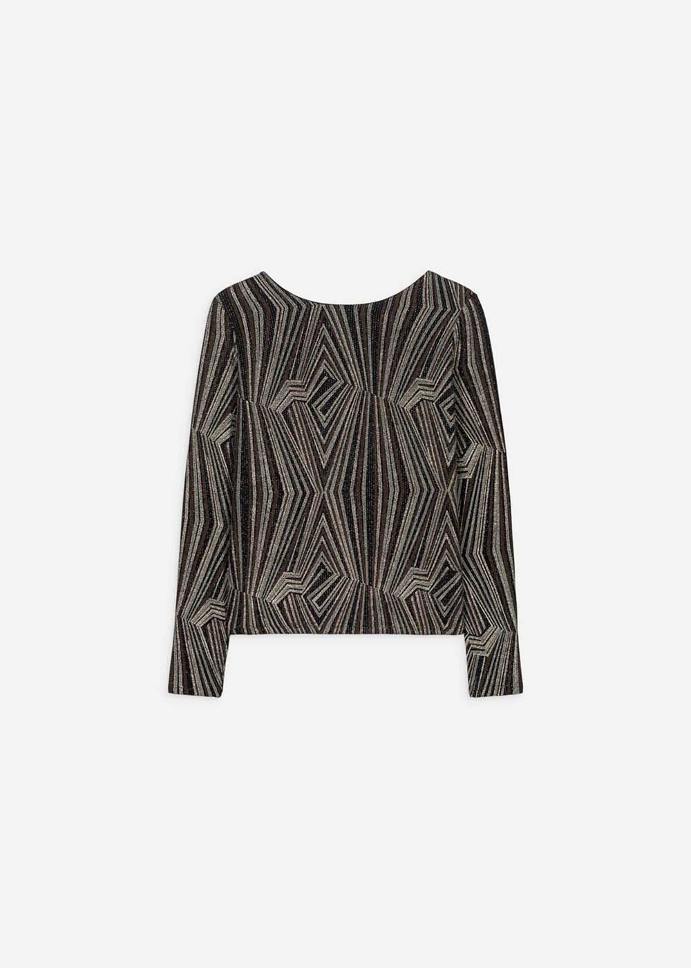 Elegant round-neck top - Sud Express - 7 - Sud Express