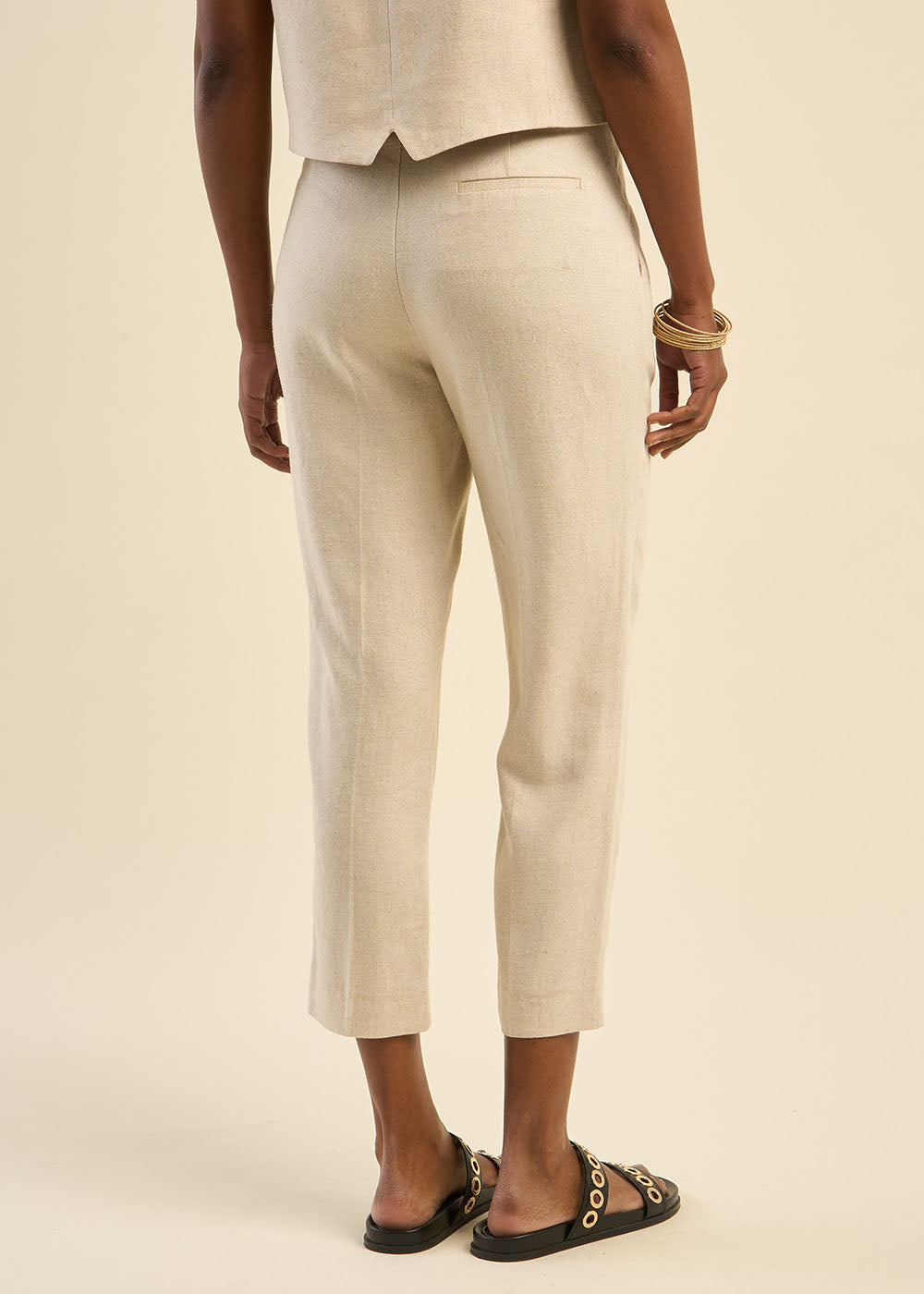 PISTALI 7/8 carrot trousers - 3 - Sud Express - Sud Express