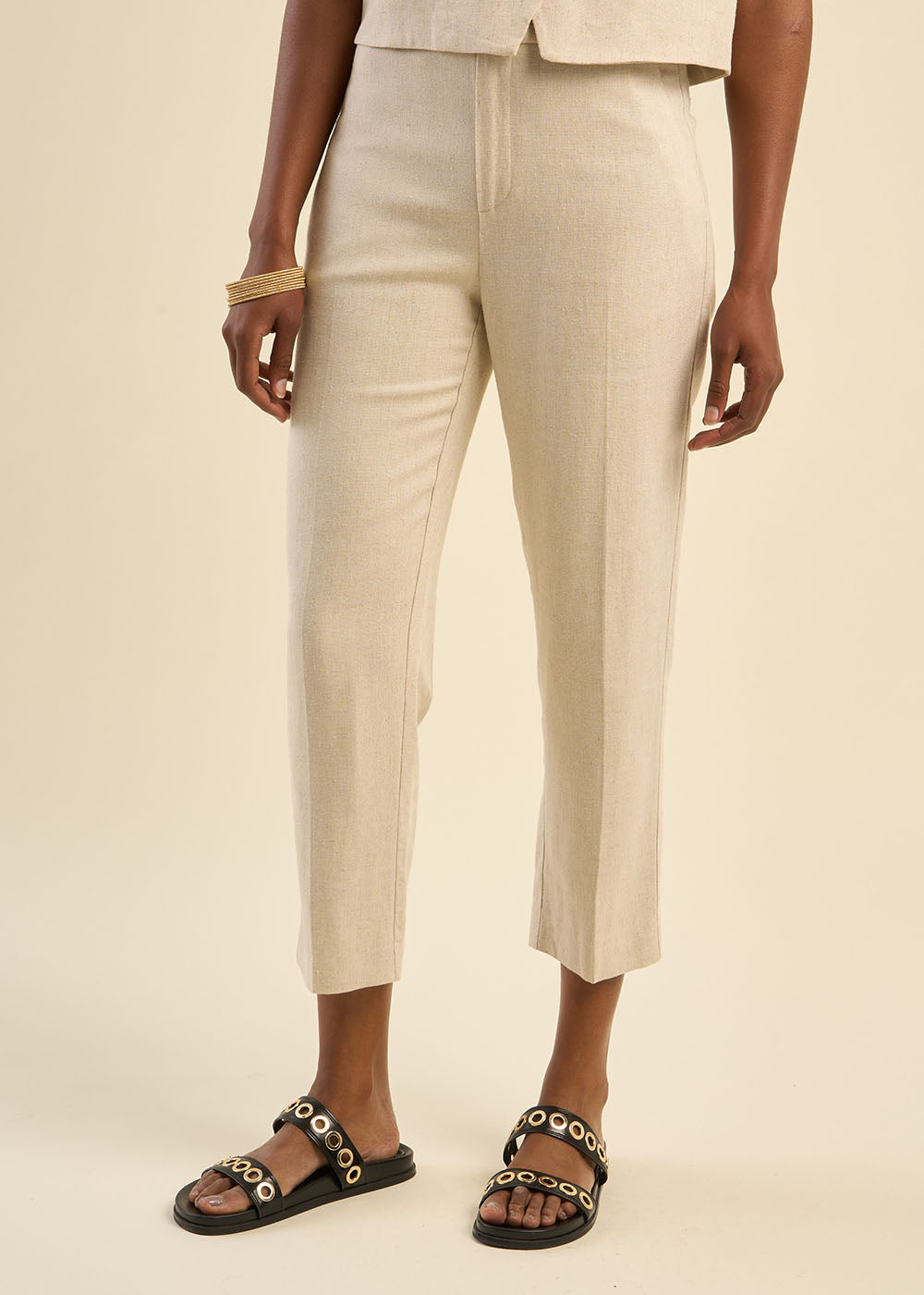 PISTALI 7/8 carrot trousers - 4 - Sud Express - Sud Express