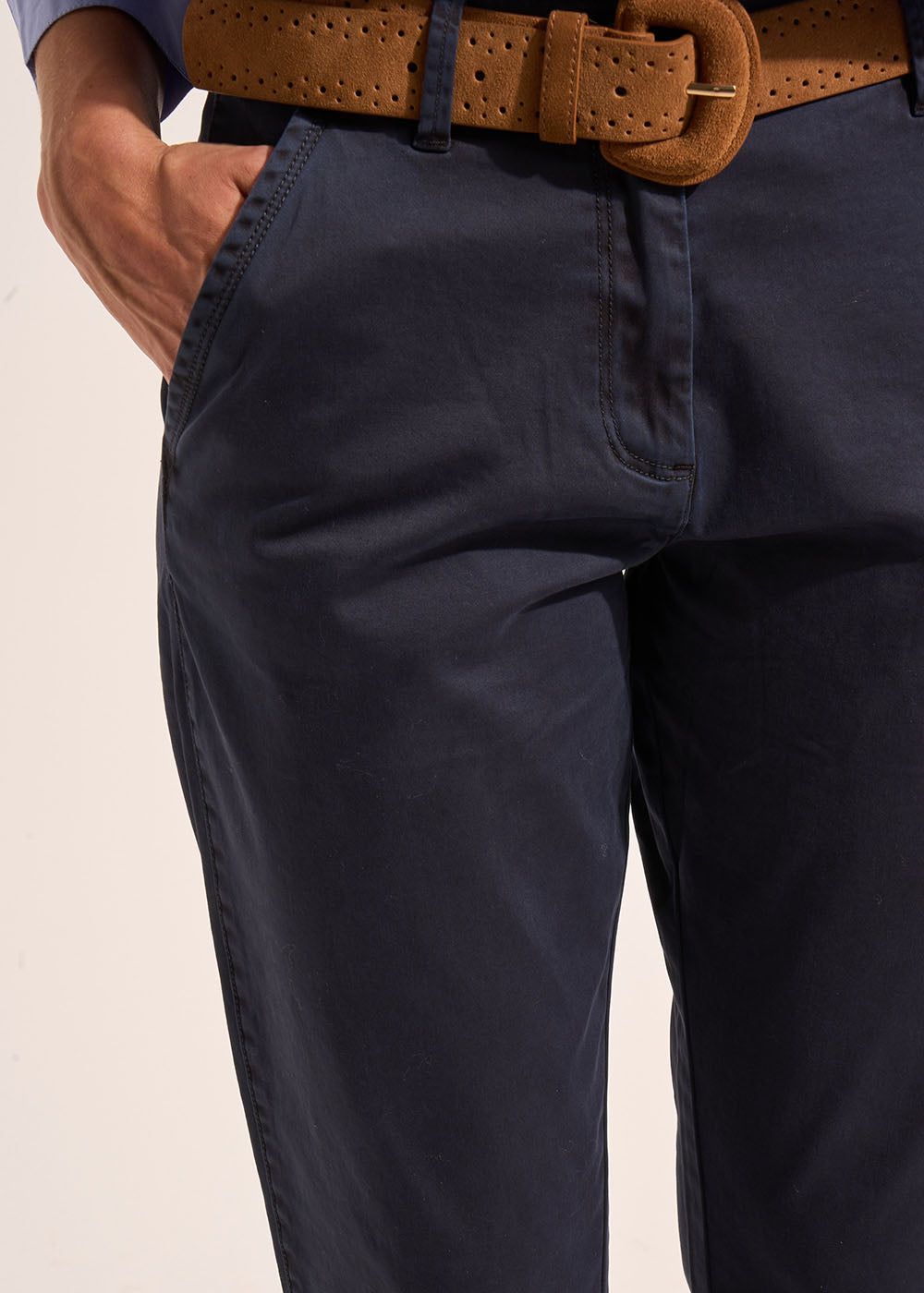 PAKUMI Low-rise chino trousers - 4 - Sud Express - Sud Express