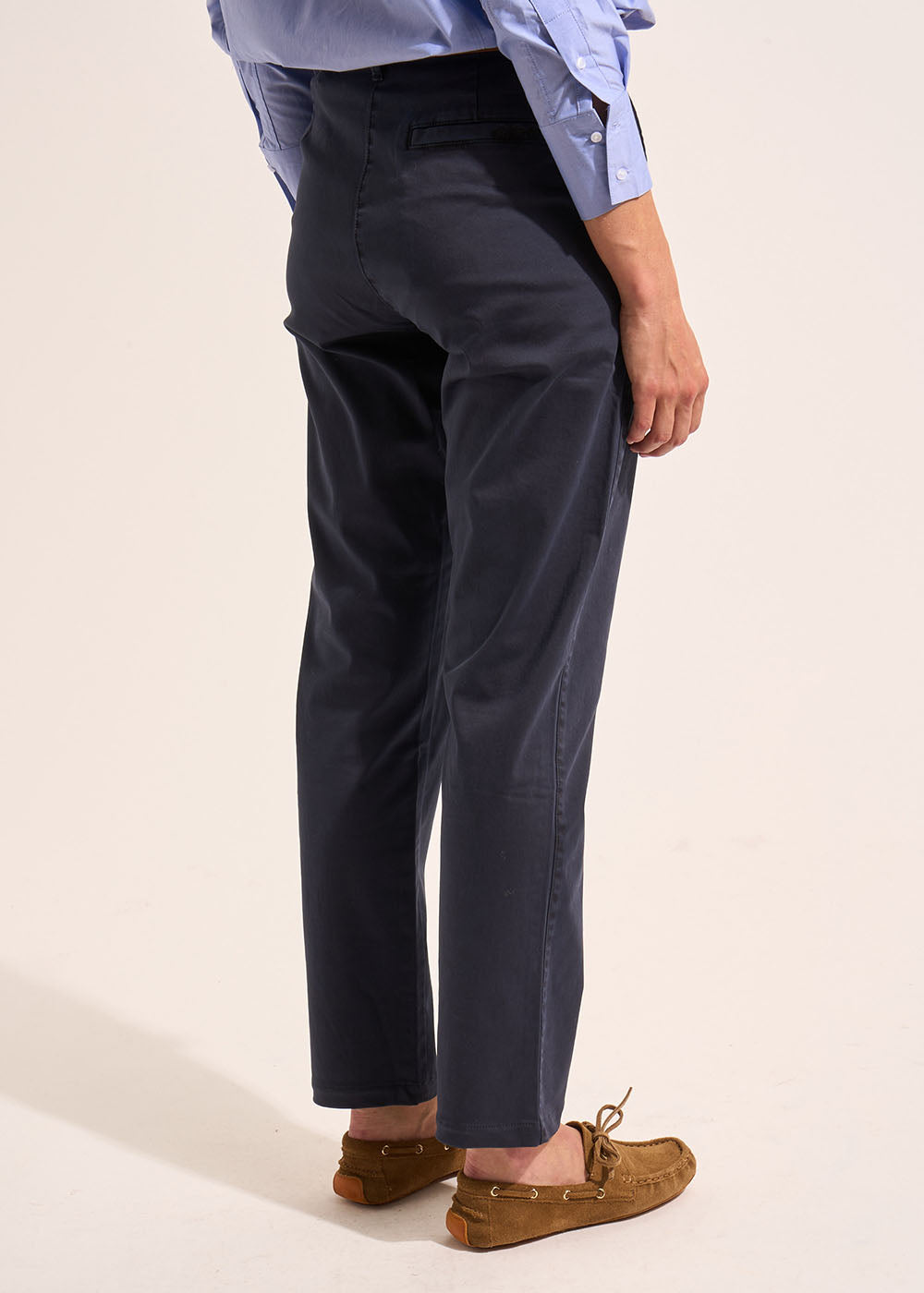 Low-rise chino trousers - Sud Express - 7 - Sud Express
