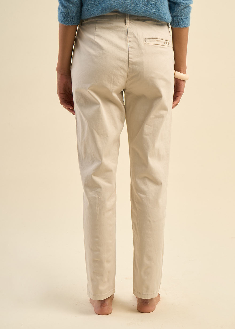 PAKUMI Low-rise chino trousers - 3 - Sud Express - Sud Express