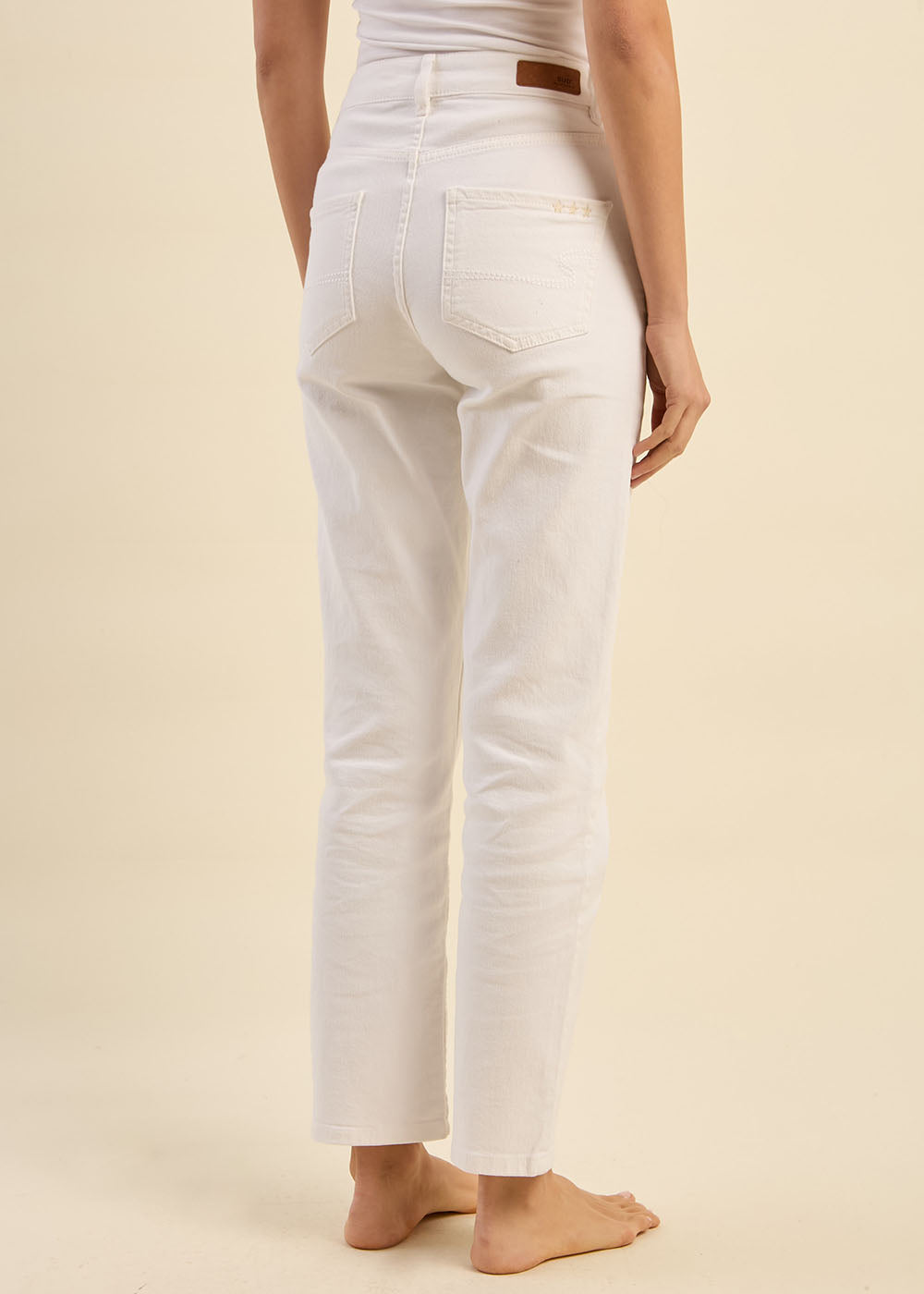 Five-pocket high-waisted jeans - Sud Express - 7 - Sud Express