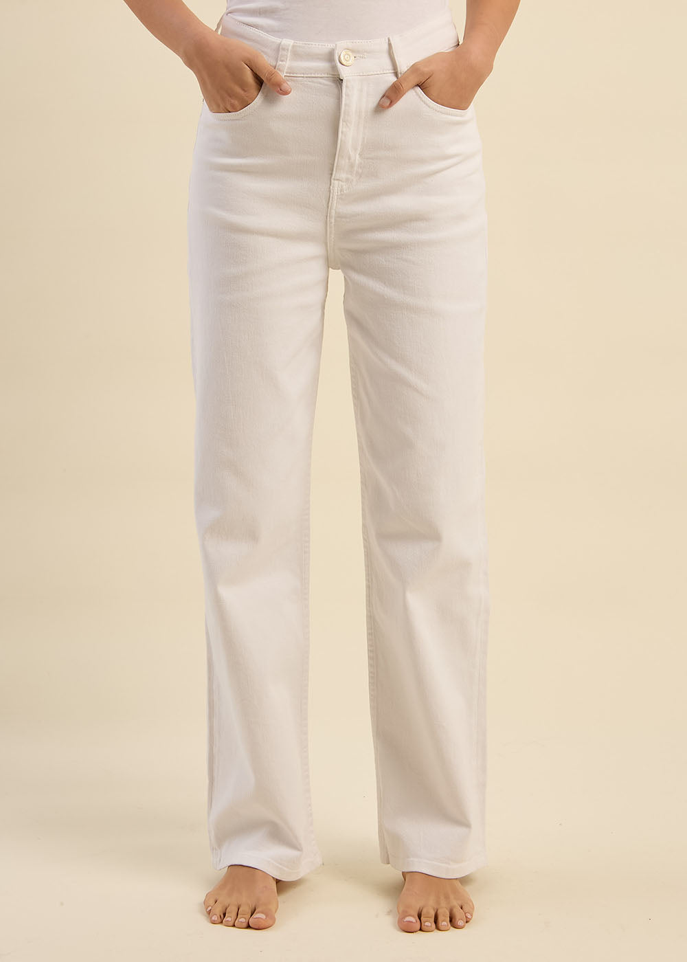 CARLA High-waisted wide-leg jeans - 4 - Sud Express - Sud Express