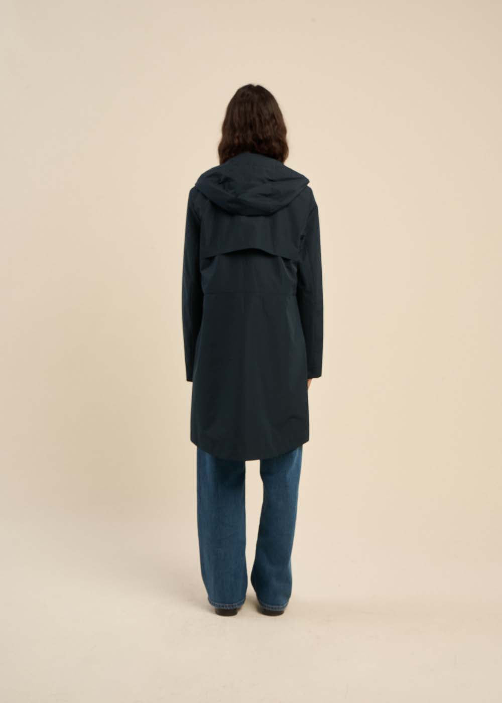 Water-repellent mackintosh with zip - Sud Express - 3 - Sud Express