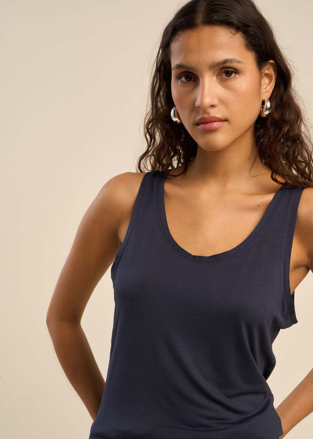 DORIS Soft and comfortable tank top - 1 - Sud Express - Sud Express