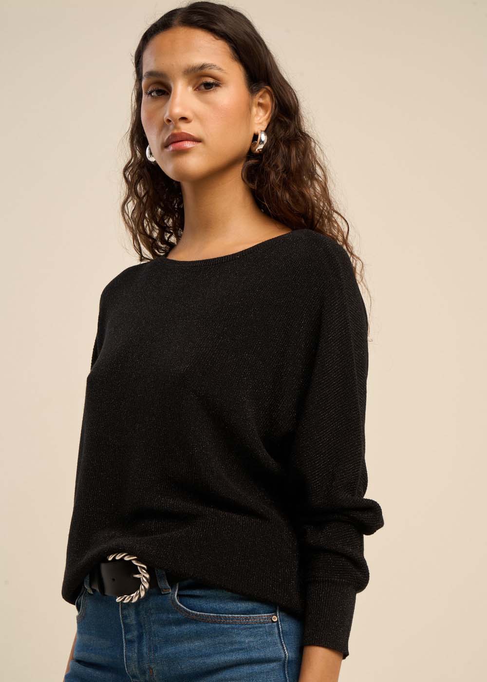 MACARENNY Boat Neck Sweater - 1 - Sud Express - Sud Express